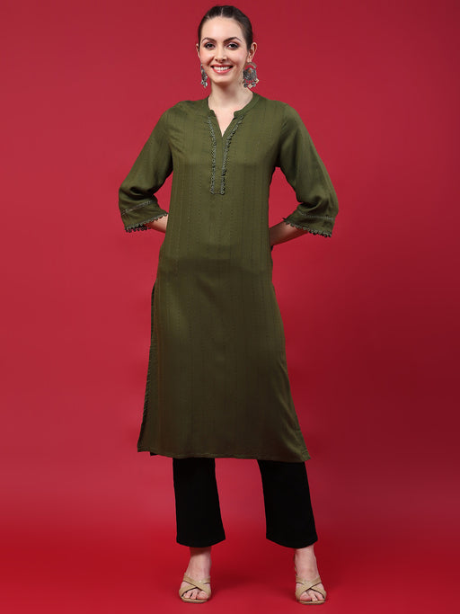 MICORANCE Latest Collection Women's Cotton Straight Kurti Solid Plain Front  Women Kurta with Show Button (Pack of 2) : Amazon.in: Fashion